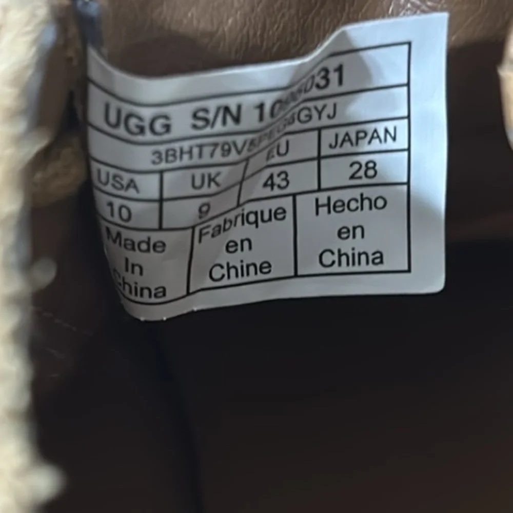 Ugg Treadlite Freamon Chukka Men’s Suede Camel Tan Suede Tasman Men 10